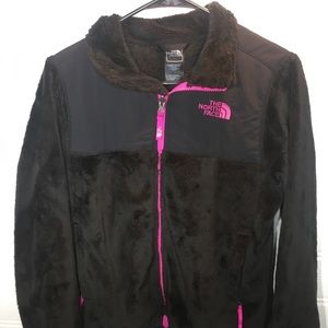 North Face full zip long sleeve women’s jacket